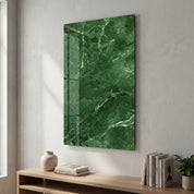 Forest Jade | Glass Wall Art