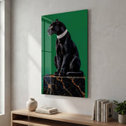 Wild Elegance 4 | Glass Wall Art