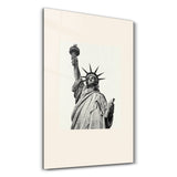 Lady Liberty – Glasbild