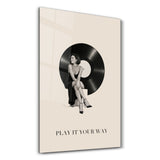 Play It Your Way | Glass Wall Art