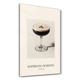 Espresso Martini | Glass Wall Art