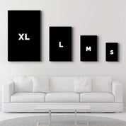 Beyond the Ordinary Artdesigna glass wall art size chart with available dimensions