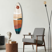 Horizon Hues | Surfboard Glass Wall Art