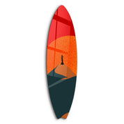 Dune Spirit | Surfboard Glass Wall Art