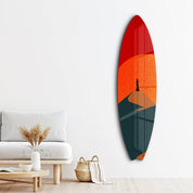 Dune Spirit | Surfboard Glass Wall Art