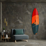 Dune Spirit | Surfboard Glass Wall Art