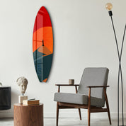 Dune Spirit | Surfboard Glass Wall Art