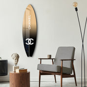 Iconic CC  | Surfboard Glass Wall Art