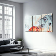 ・"Abstracta - Trio"・Glass Wall Art - ArtDesigna Glass Printing Wall Art