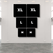 ・"Colorized - Duo"・Glass Wall Art