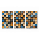 Smoked Colored | Wood Wall Sculpture
