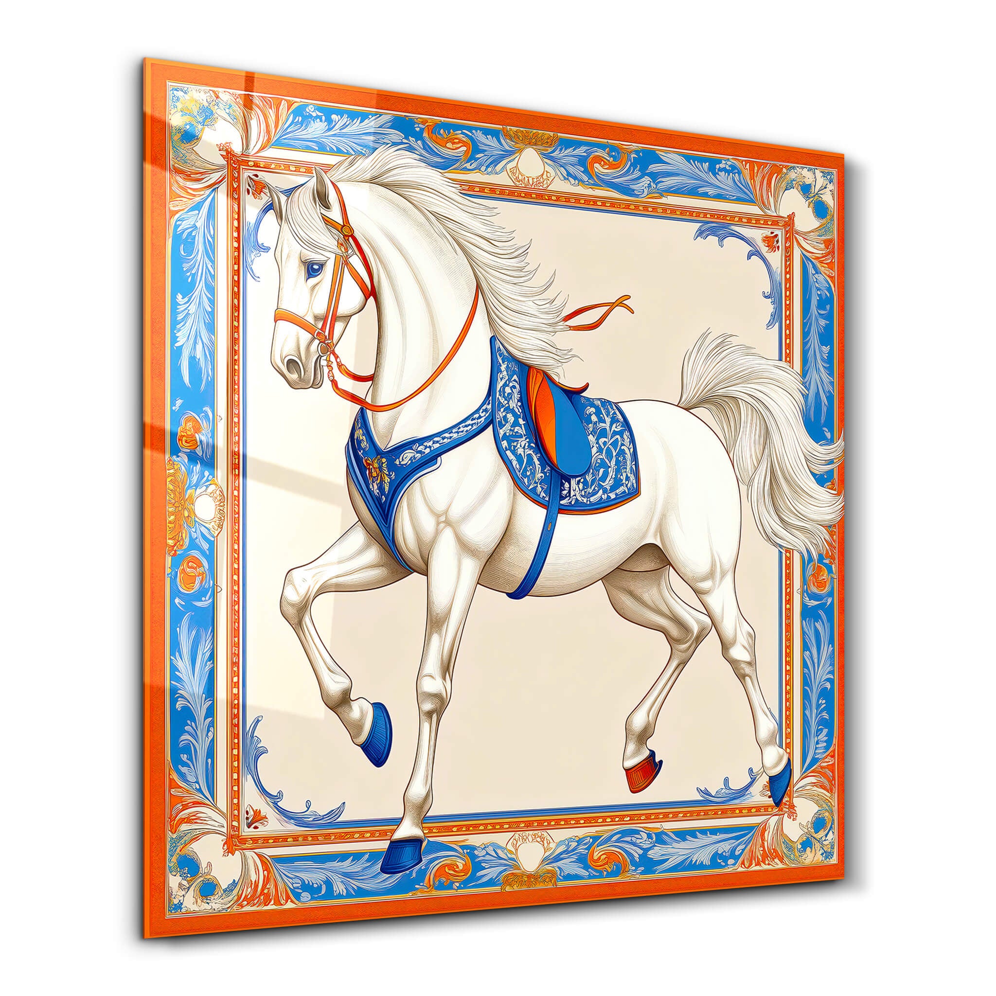 Elite Horse | Glass Wall Art