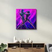 A Matisse-Inspired Dance of Light and Energy | Glass Wall Art