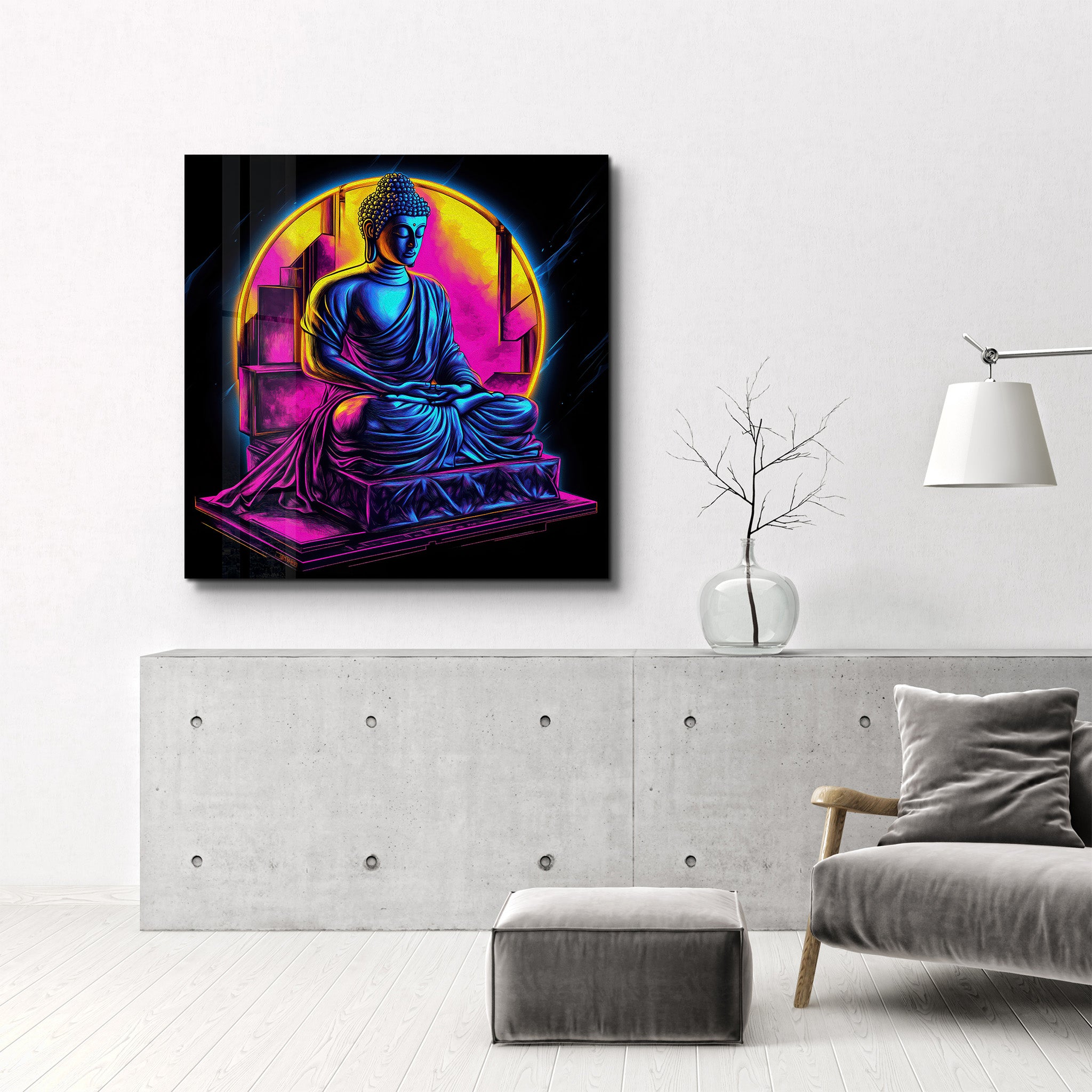 Buddha | Glass Wall Art