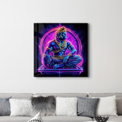 Hanuman Reimagined | Glass Wall Art