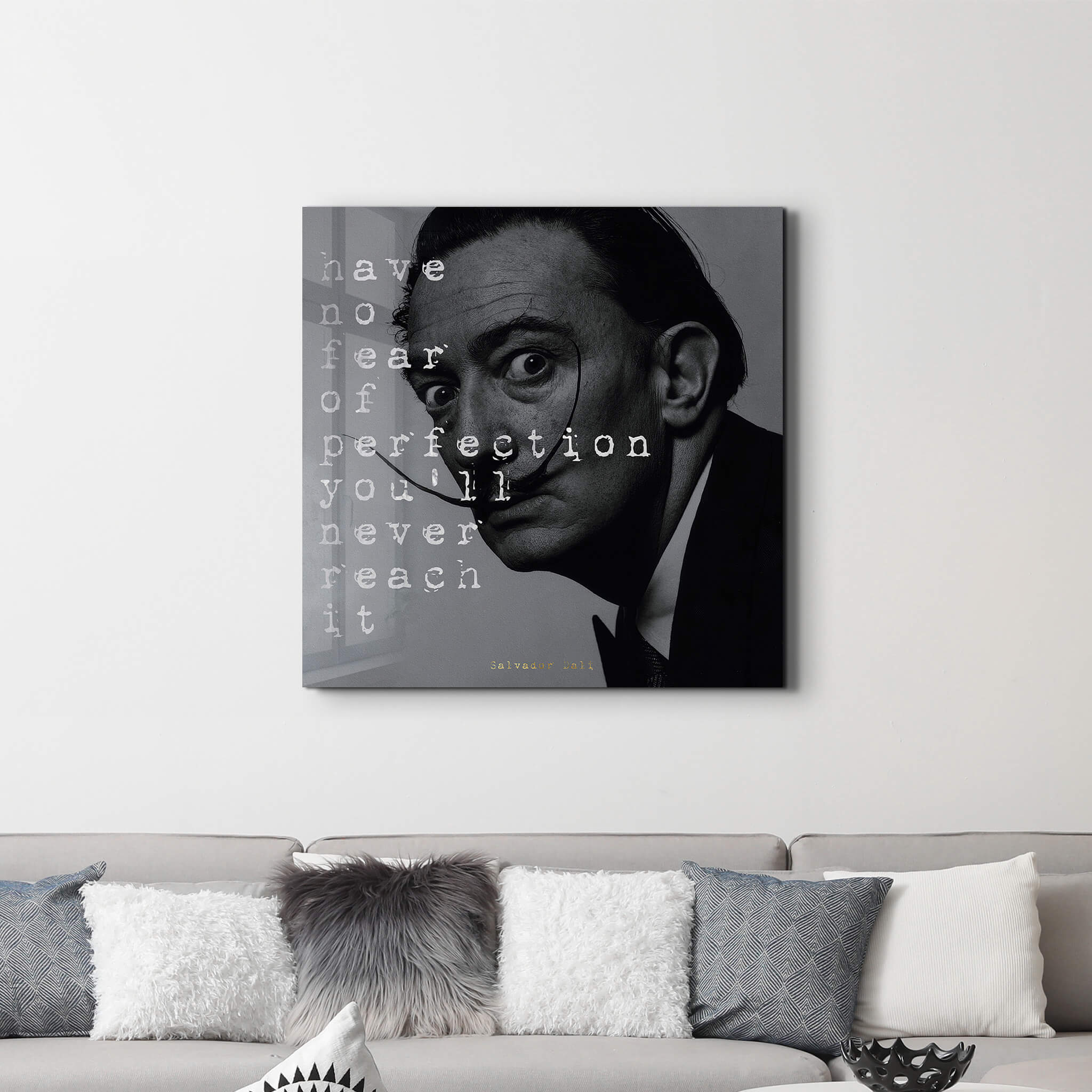 Salvador Dali | Motivational Glass Wall Art