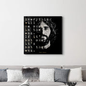 J. Lennon | Motivational Glass Wall Art