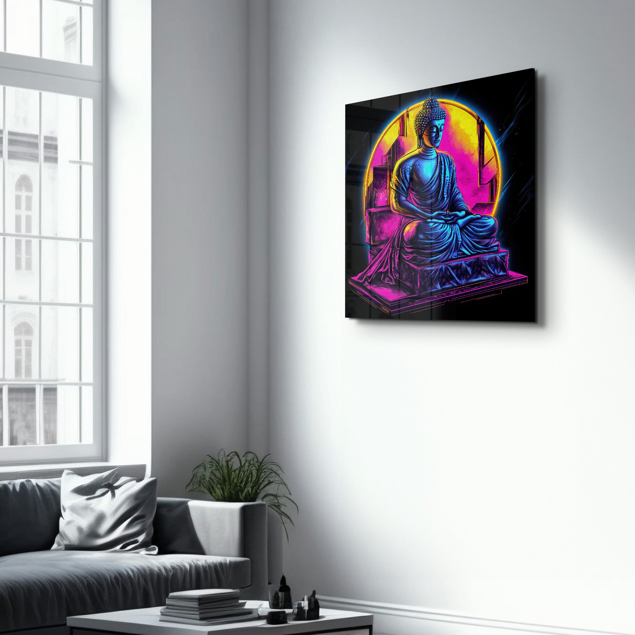 Buddha | Glass Wall Art