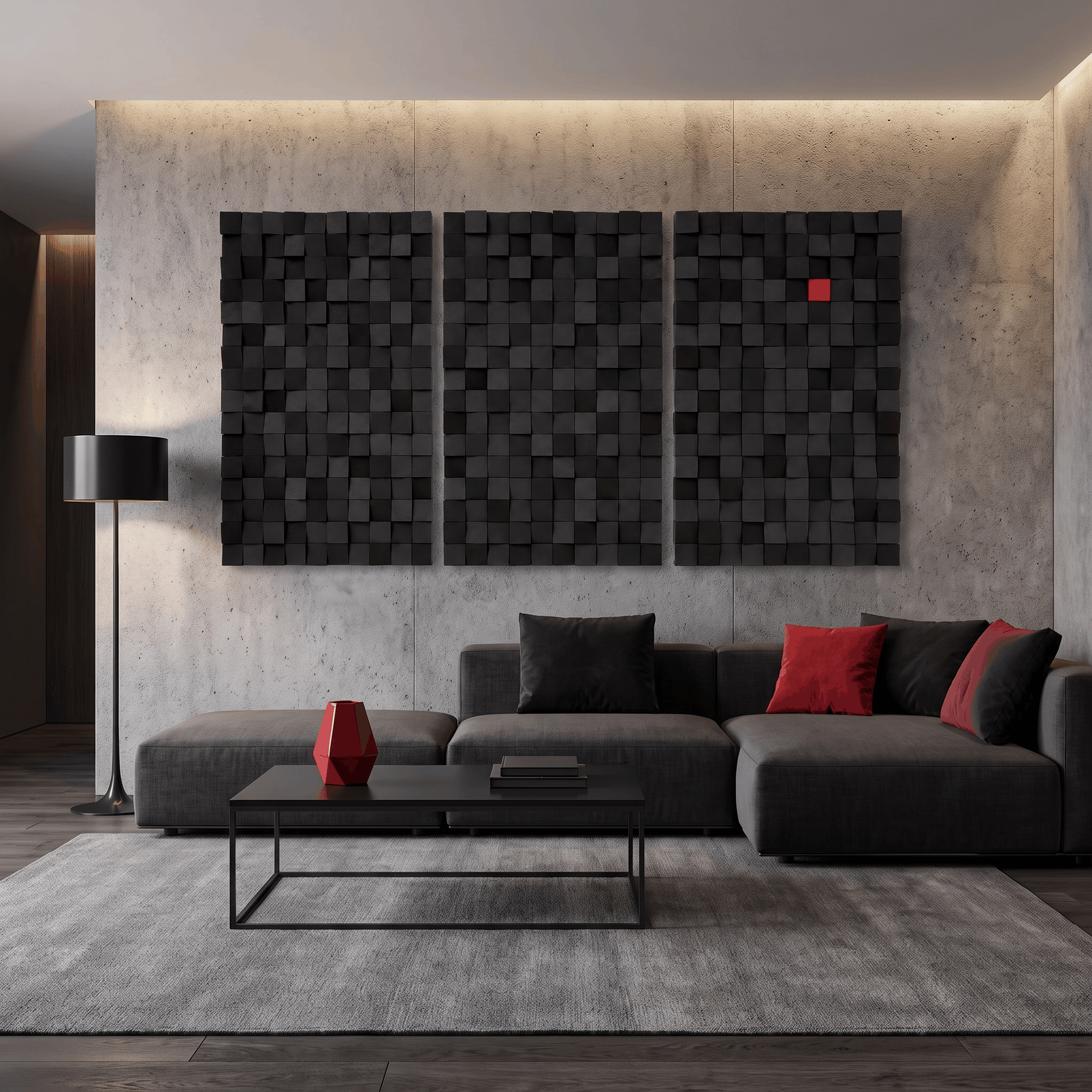 Stand out from the Crowd | Acoustic Wood Wall Sculpture