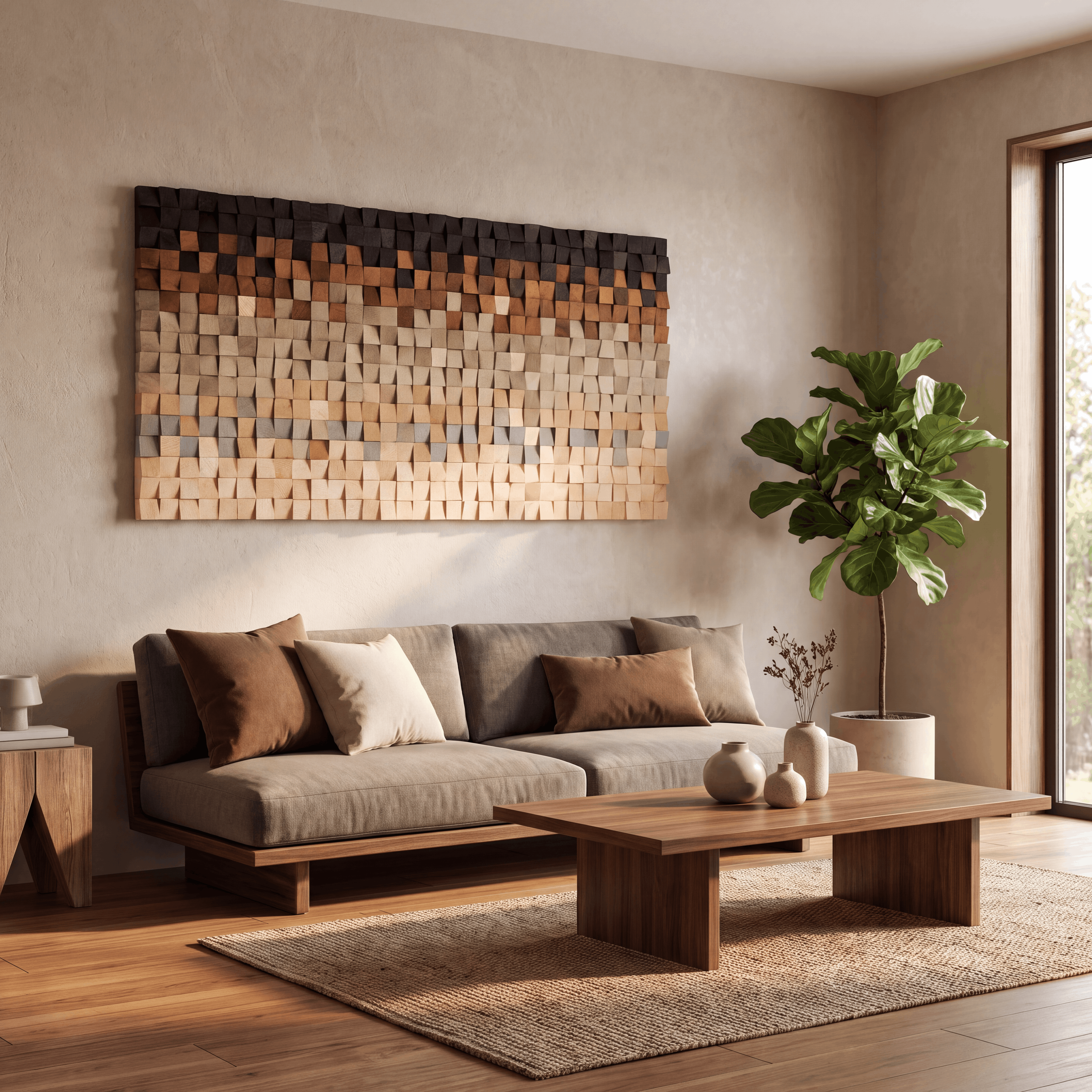 Italian Tiramisu | Wood Wall Sculpture
