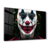 Joker Lächeln – Glasbild