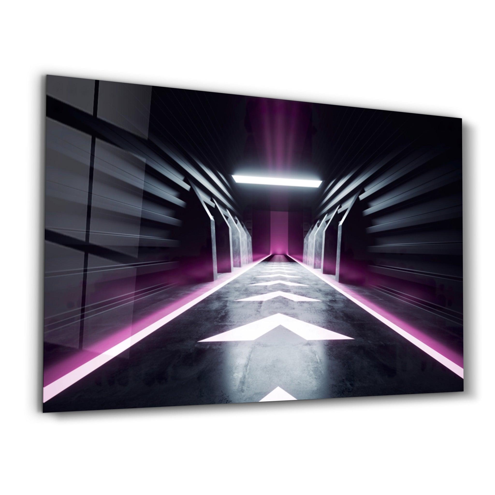 Mystic Purple Gate | Glass Wall Art - ArtDesigna Glass Printing Wall Art