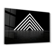 Mystic Triangle Gate | Glass Wall Art - ArtDesigna Glass Printing Wall Art