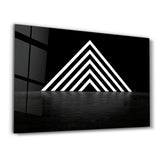 Mystic Triangle Gate | Glass Wall Art