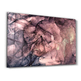 Purple Wave Pattern V3 | Glass Wall Art