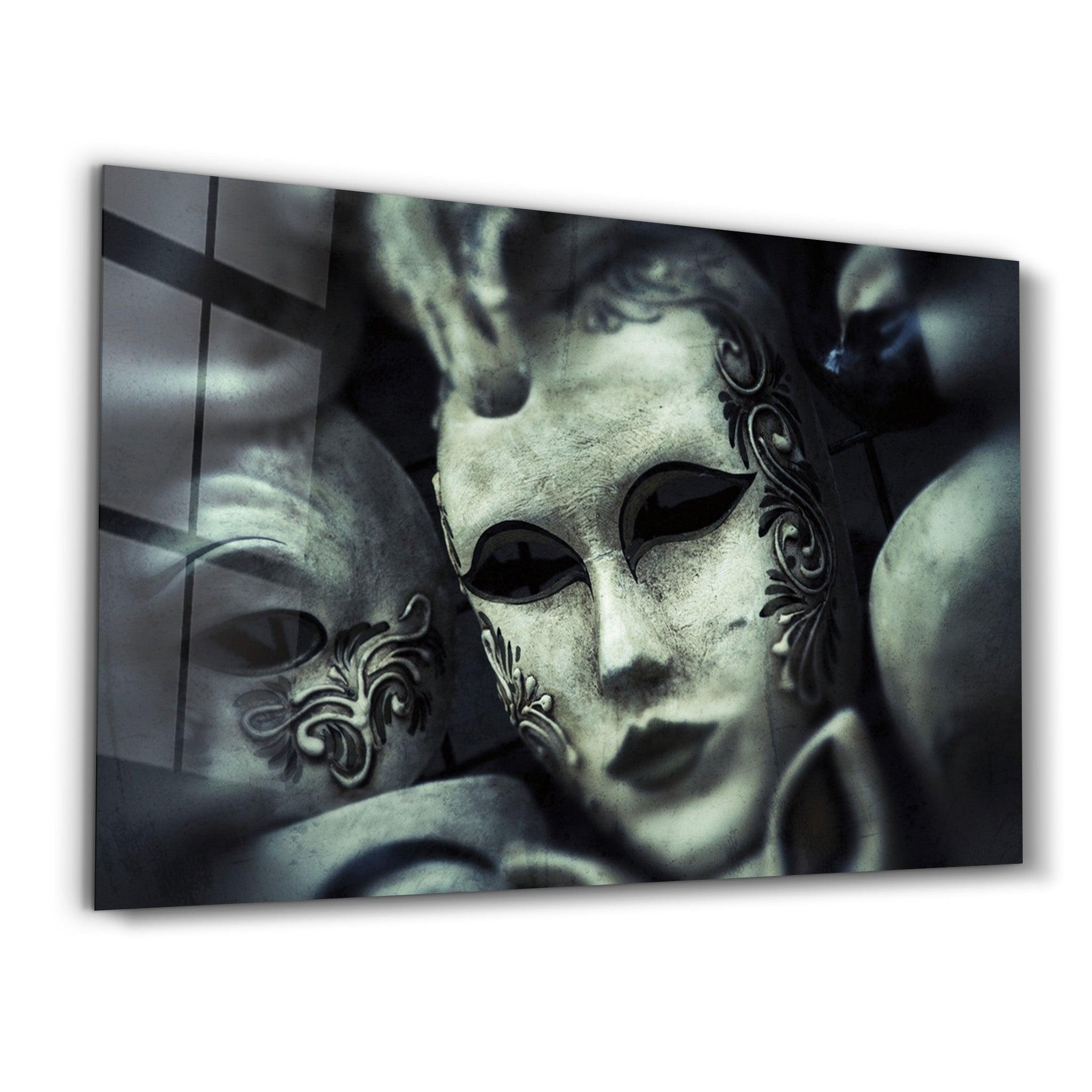 Masquerade Ball | Glass Wall Art - ArtDesigna Glass Printing Wall Art