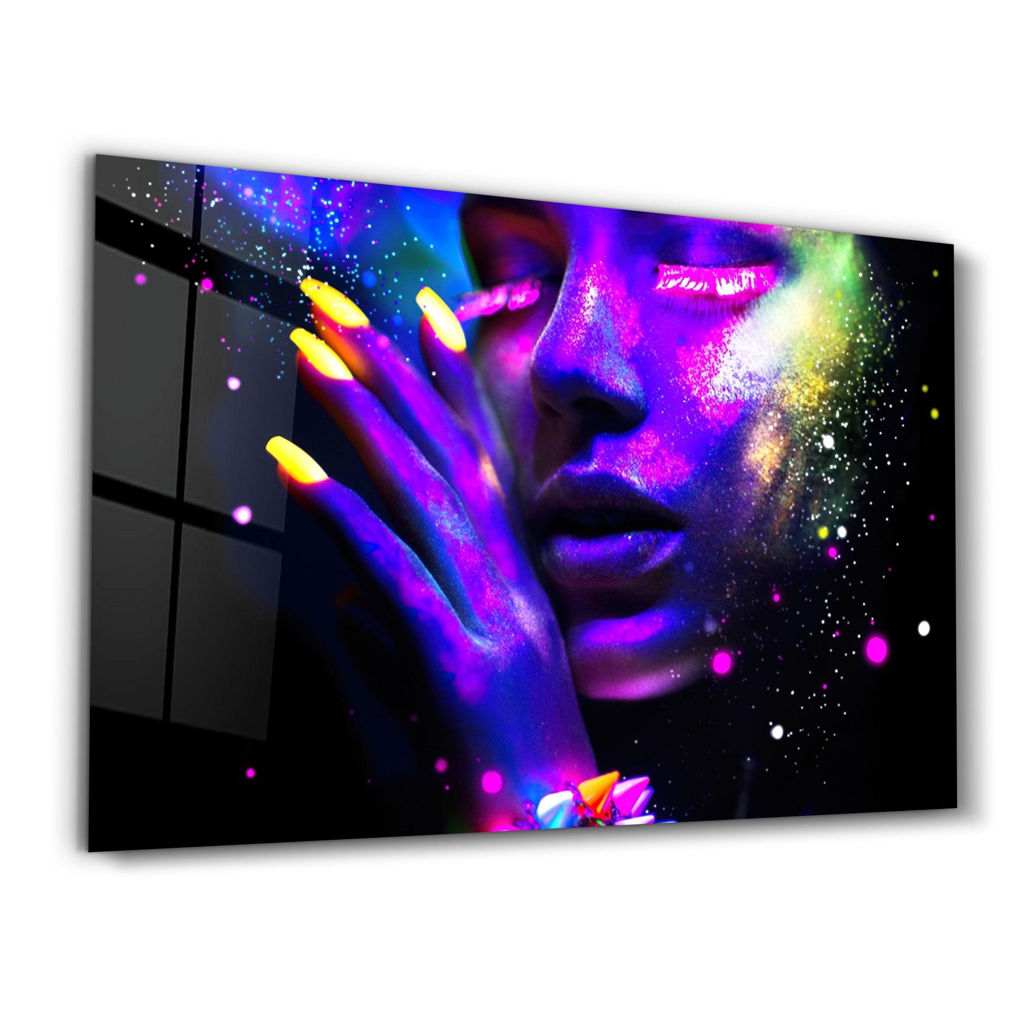 Colorful Midnight | Glass Wall Art - ArtDesigna Glass Printing Wall Art