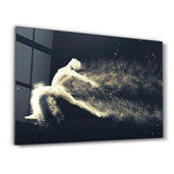 Abstract Riddick | Glass Wall Art