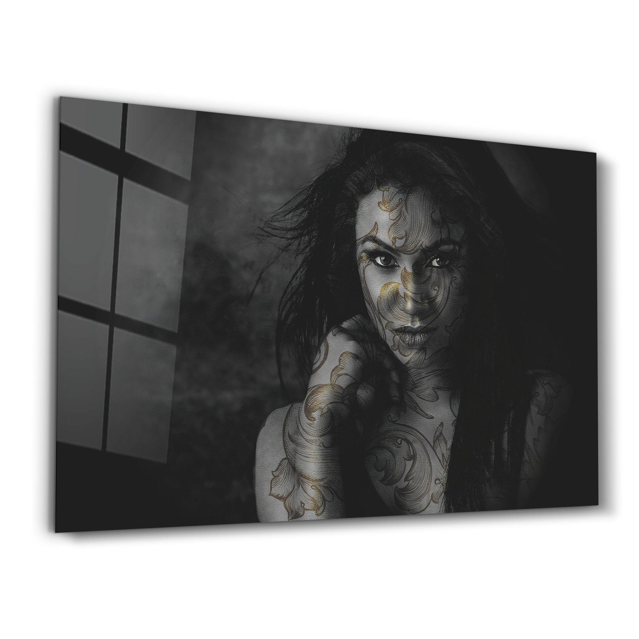 The Demon Inside You | Glass Wall Art - ArtDesigna Glass Printing Wall Art