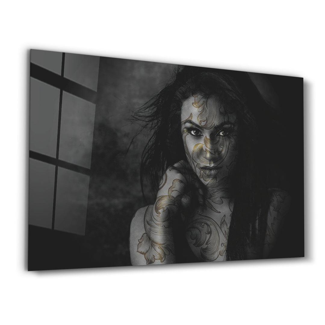 ・"The Demon Inside You"・Glass Wall Art - ArtDesigna Glass Printing Wall Art