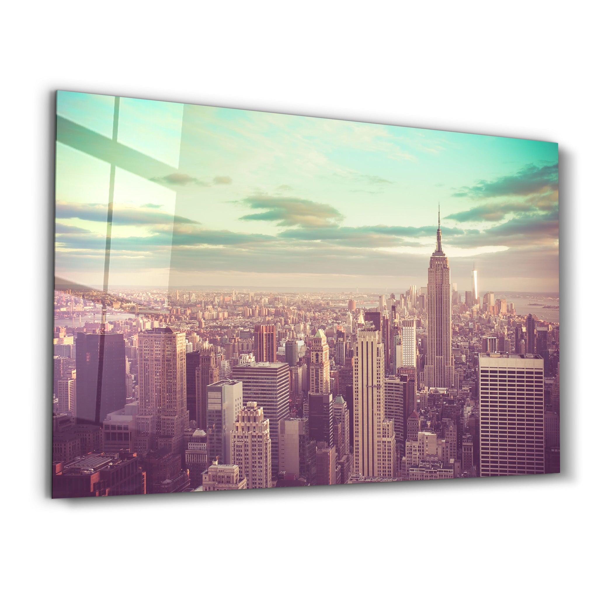 New York City | Glass Wall Art - ArtDesigna Glass Printing Wall Art