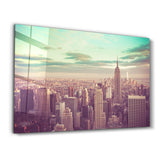 New York City | Glass Wall Art