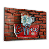 Antique Cafe | Glass Wall Art