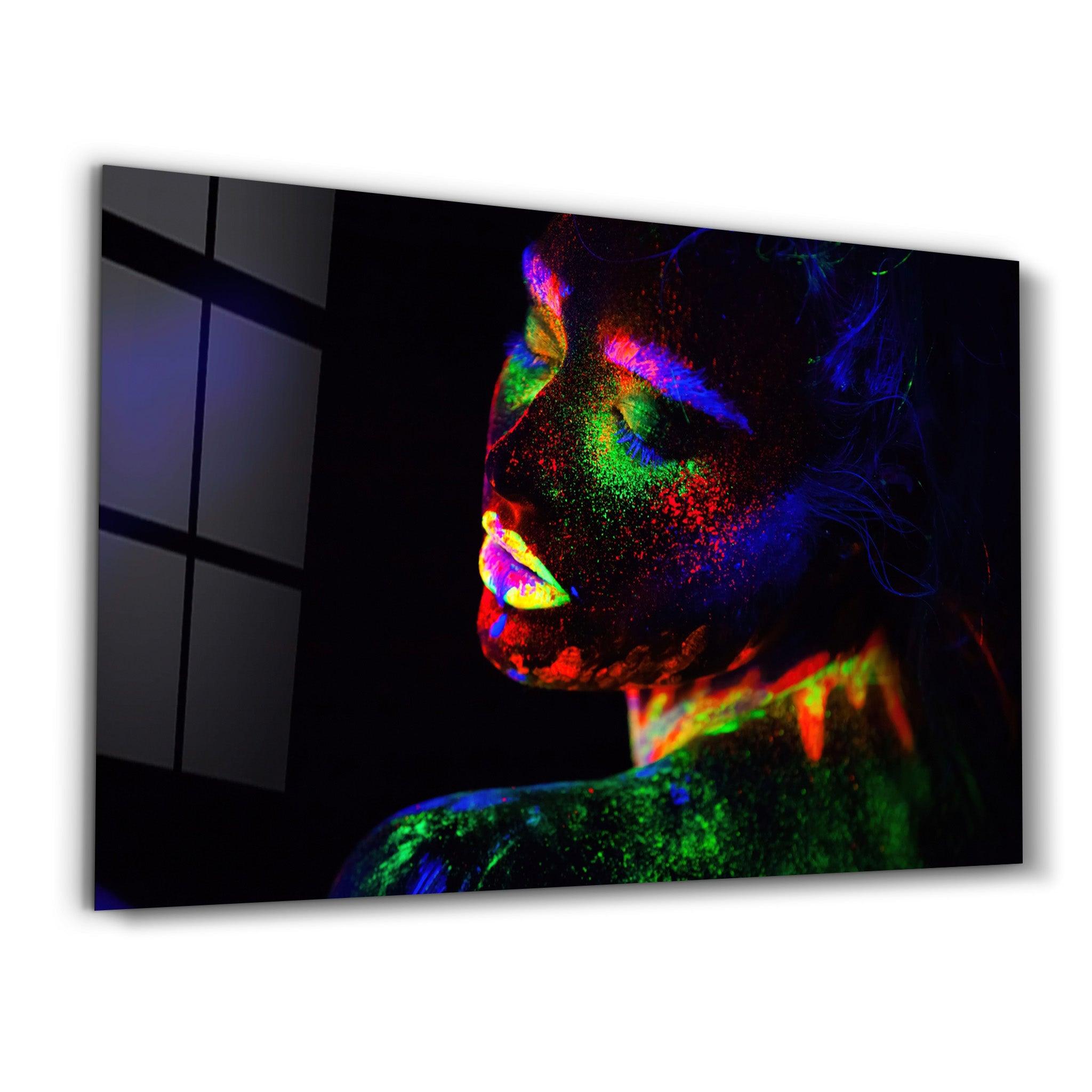 The Neon Art | Glass Wall Art - ArtDesigna Glass Printing Wall Art