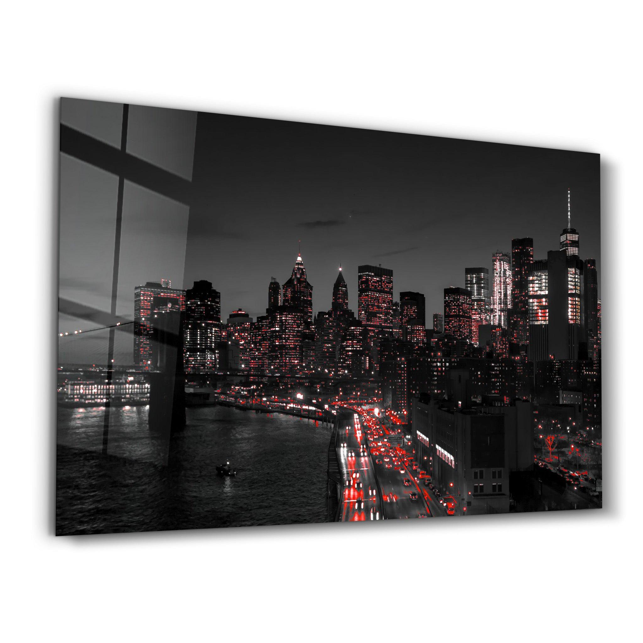 Gotham City | Glass Wall Art - ArtDesigna Glass Printing Wall Art