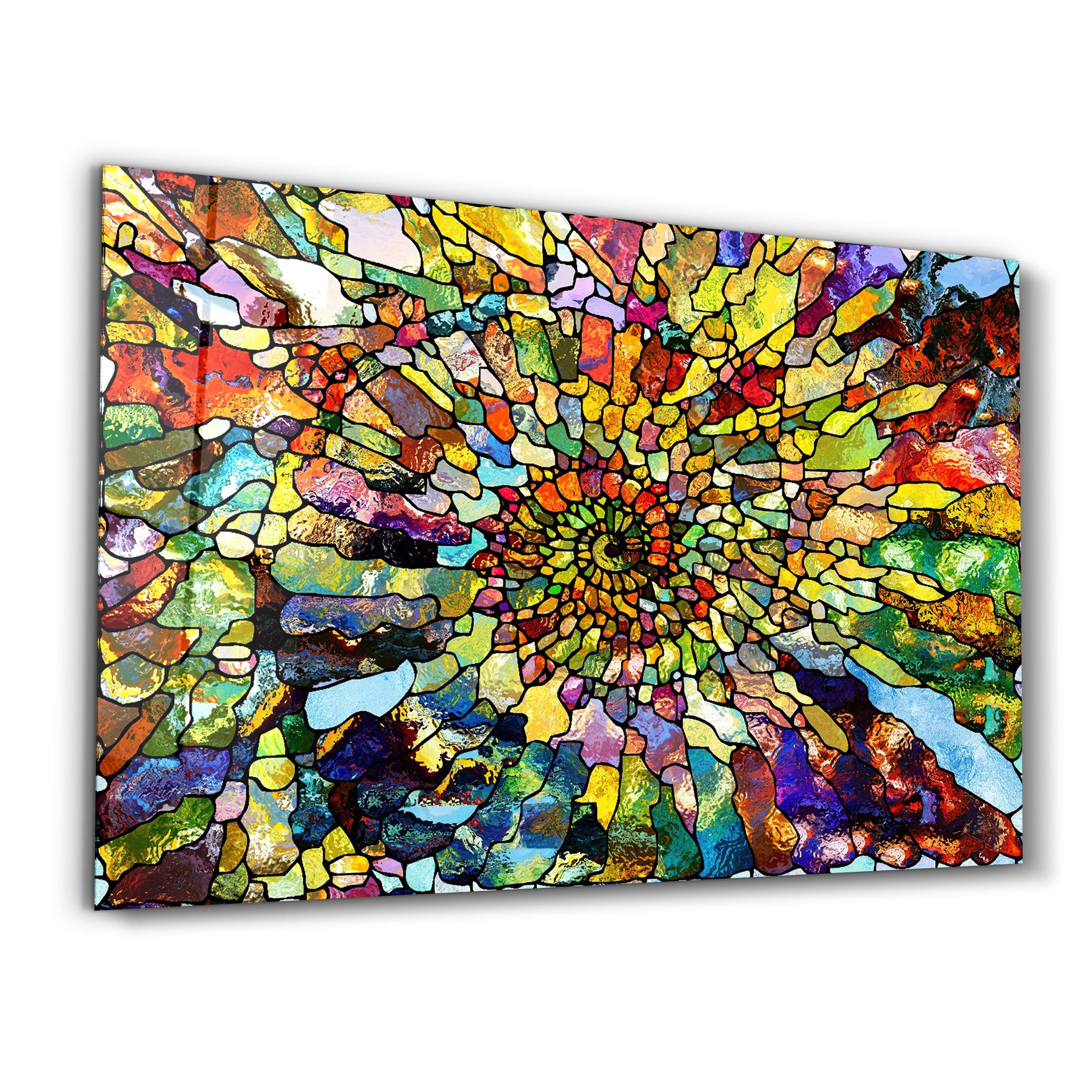 ・"The Helix"・Glass Wall Art - ArtDesigna Glass Printing Wall Art