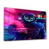 The X Eyes | GLASS WALL ART