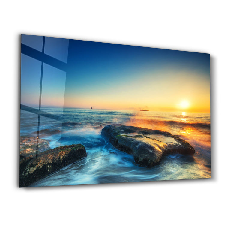 ・"Sea View"・Glass Wall Art - ArtDesigna Glass Printing Wall Art
