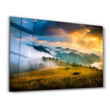 Mountain | Glass Wall Art