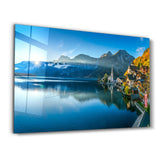 The Edge of the Blue | Glass Wall Art