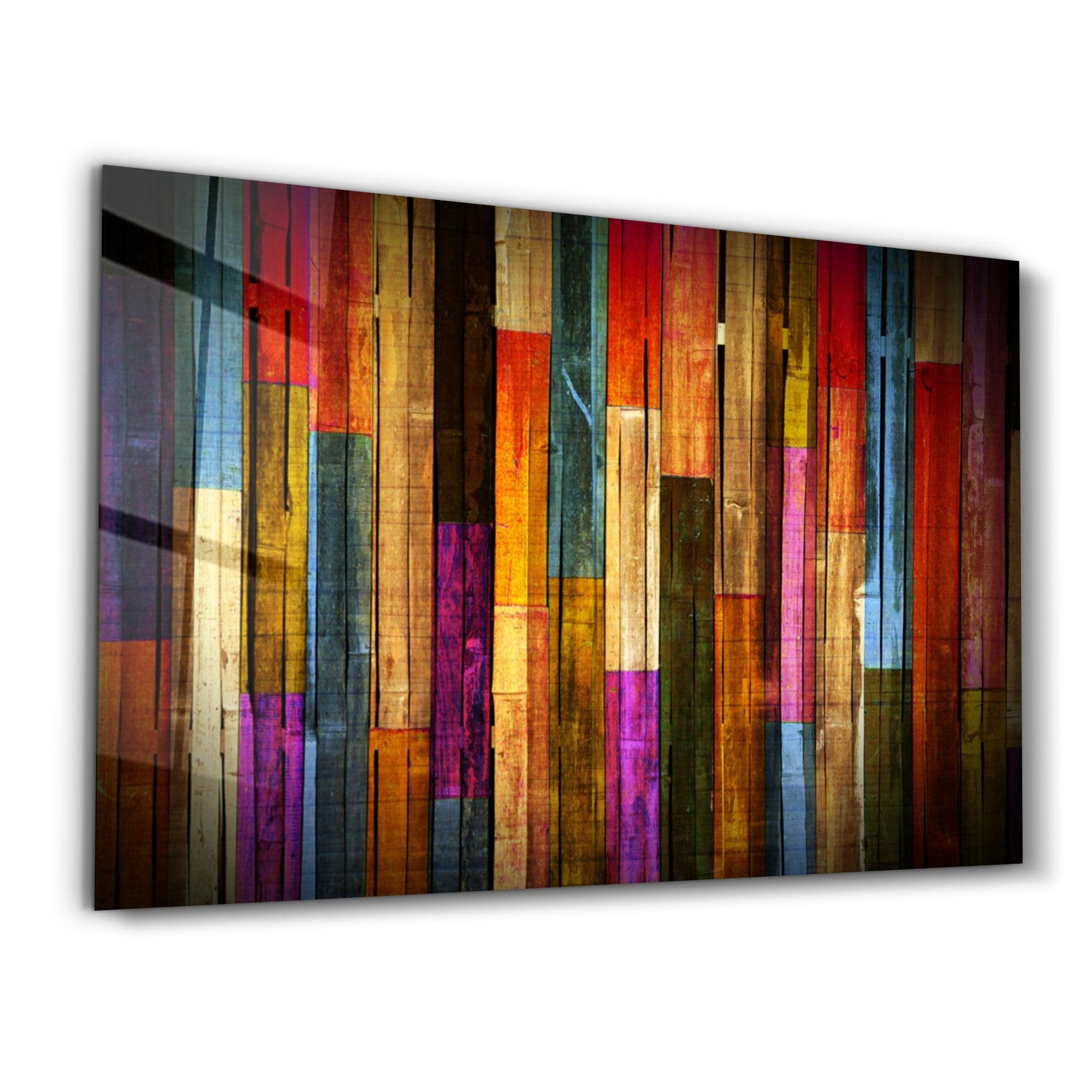 Painted Wood Glass Wall Art – ArtDesigna Glass Printing Wall Art