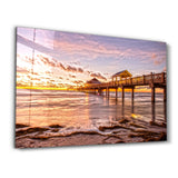 Pier 12 | Glass Wall Art