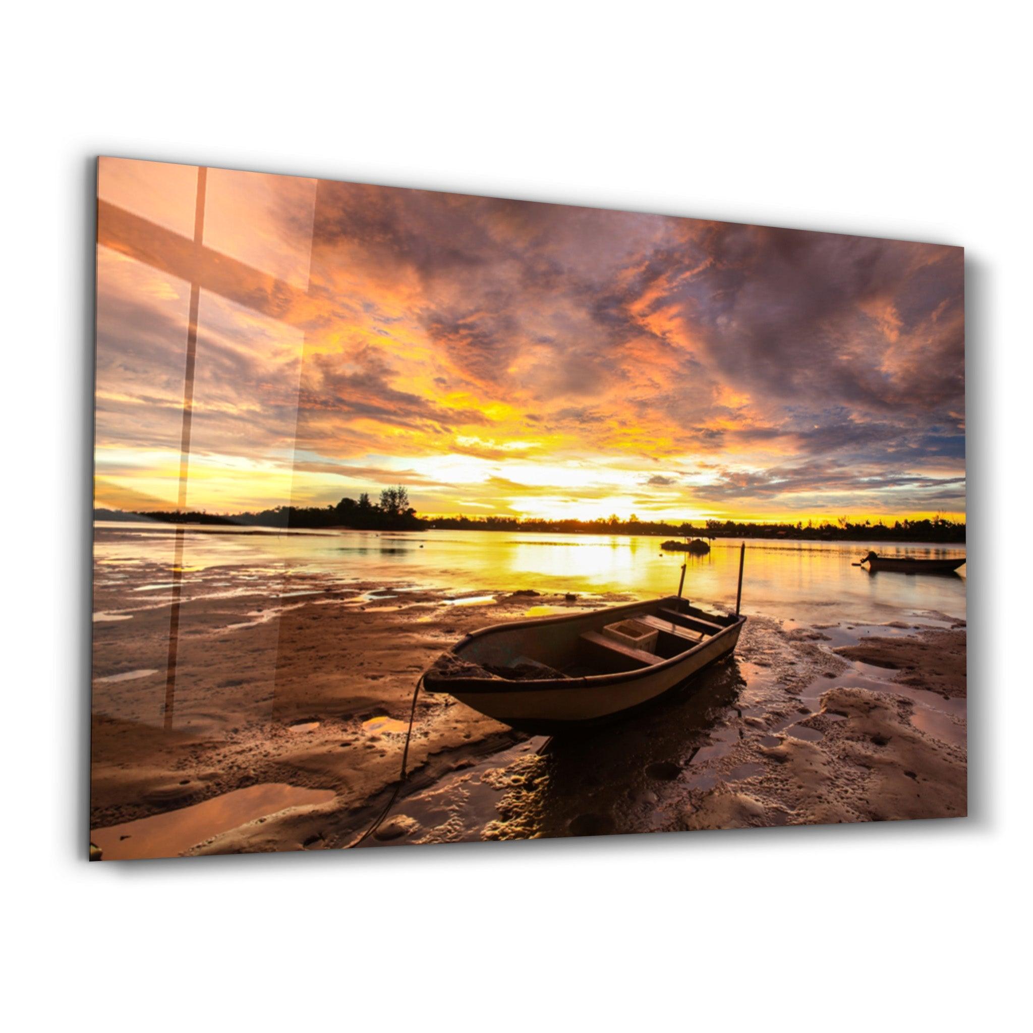 Lake | Glass Wall Art - ArtDesigna Glass Printing Wall Art