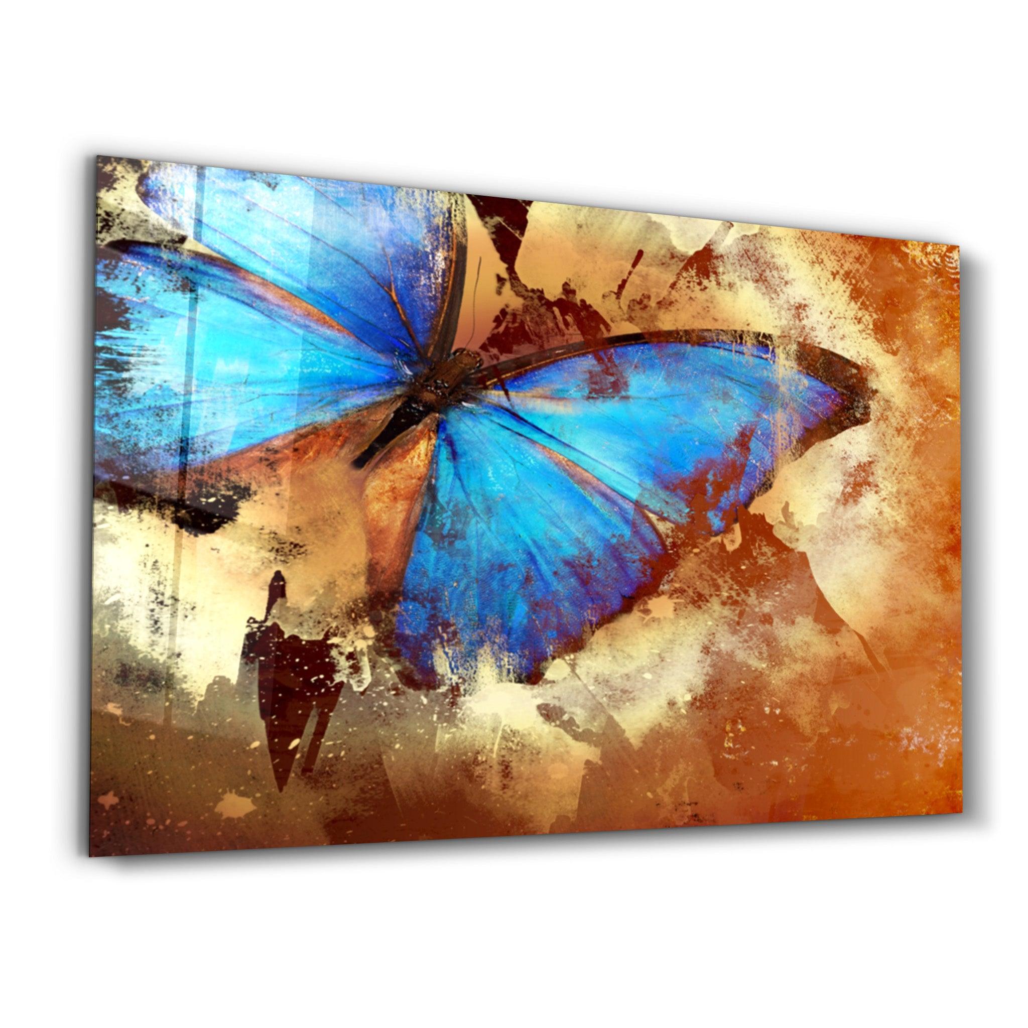 Butterfly 2 | Glass Wall Art - ArtDesigna Glass Printing Wall Art
