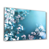 Spring Flowers | Glass Wall Art
