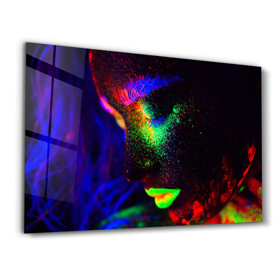 ・"Glowing in the Dark"・Glass Wall Art - ArtDesigna Glass Printing Wall Art